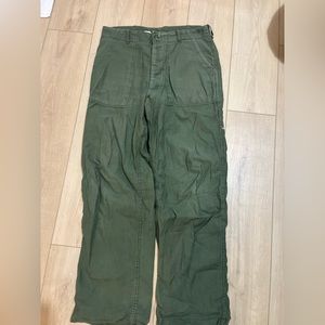 70’s OG107 military pants